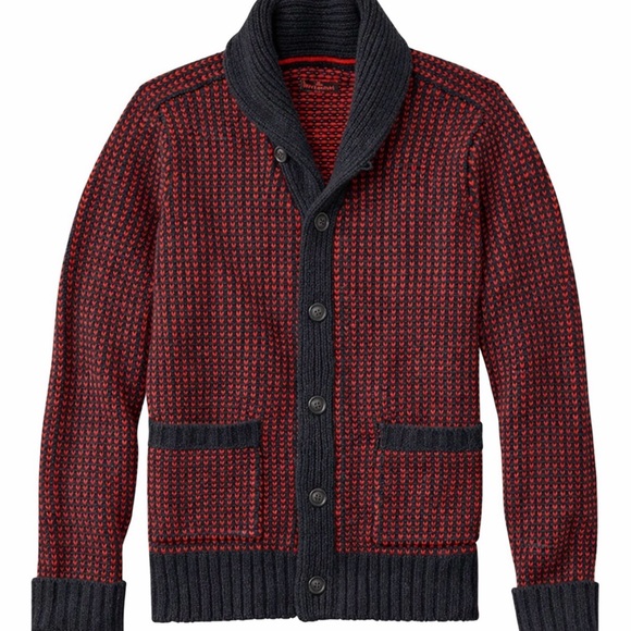 L.L. Bean Other - L.L Bean Signature Heritage 1980 Matinicus Rock Sweater Cardigan Men’s Size XS